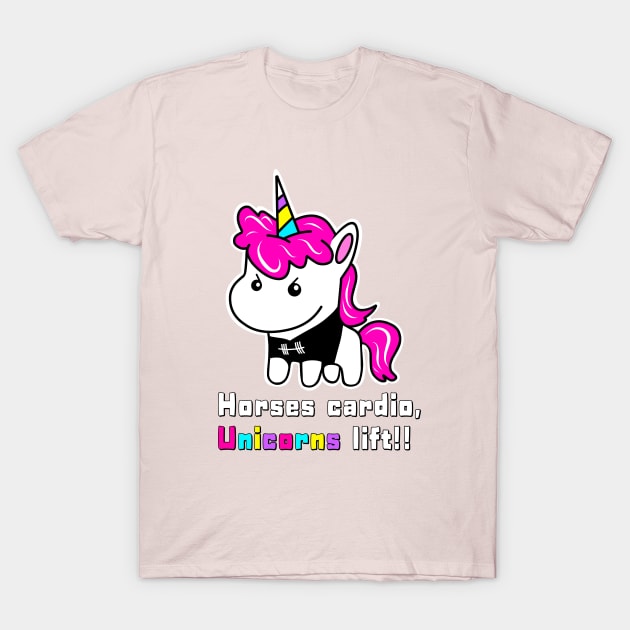 Unicorns Lift T-Shirt by TimAddisonArt